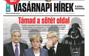 Soros, Merkel, Juncker - és feltűnt Vader Nagyúr is! Támad a sötét oldal