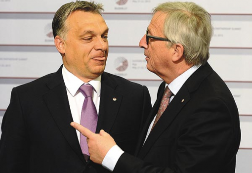 <h1>Orbán Viktor és Jean-Claude Juncker</h1>-