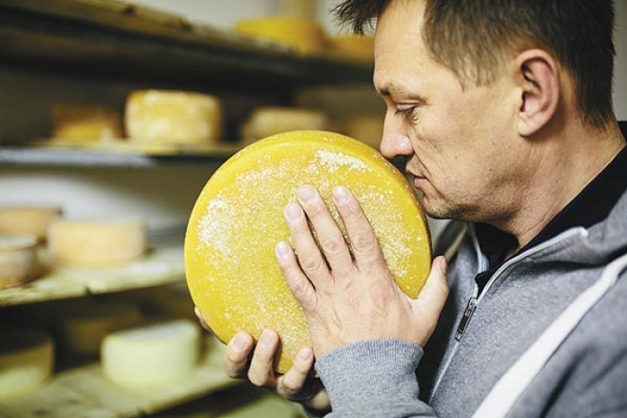 Sándor Tamás, a bükki sajtmester - Fotó: Mudra László &mdash;  