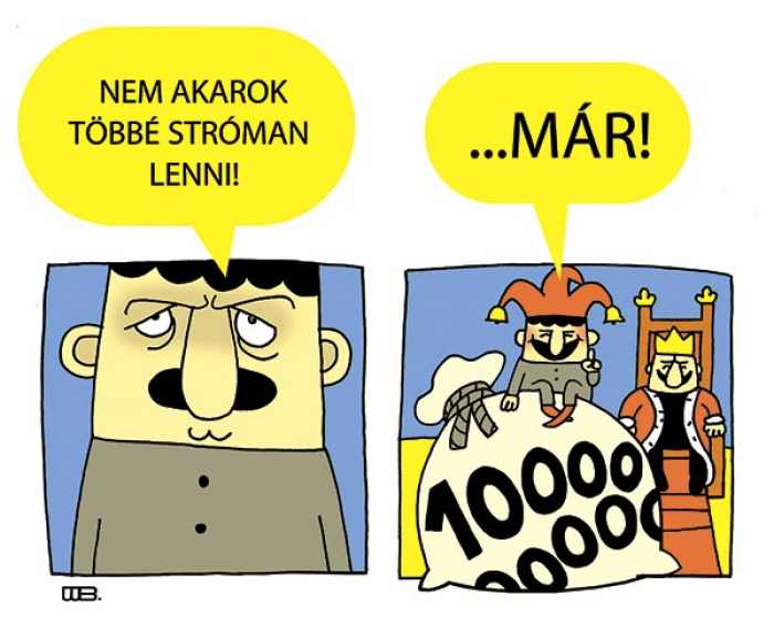 Nem, nem, soha!
WEISZ BÉLA rajza &mdash; Weisz Béla rajza