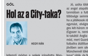 Hegyi Iván: Hol az a City-taka?