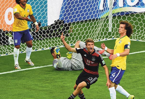 <h1>Erre emlékezni fognak: Müller és a németek a „mennybe”, a széteső brazilok a „pokolba” szálltak</h1>-