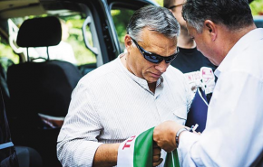 Szórakoztató tartalom Orbán Viktor falán - mint általában