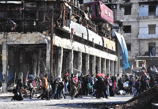 <h1>Aleppo - Fotó: George Ourfalian, AFP</h1>-