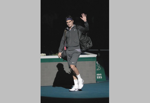 <h1>Roger Federer (Fotó: Jacques Demarthon, AFP)</h1>-
