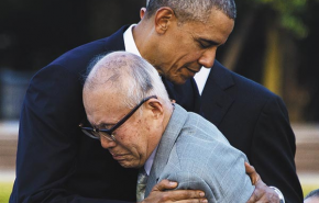 Obama az első amerikai elnök, aki Hiroshimába látogatott