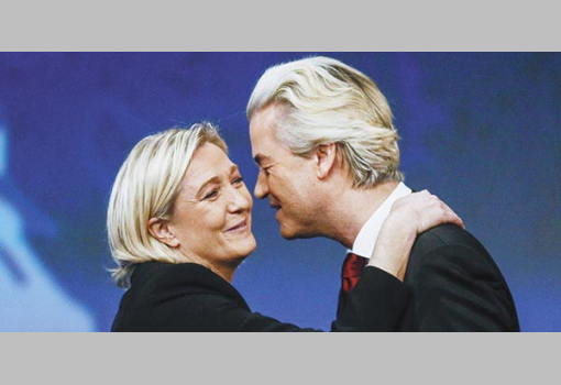 <h1>Összenő, ami összetartozik: a francia Le Pen és a holland Wilders, mindketten a per pillanat legnépszerűbb pártot vezetik hazájukban</h1>-