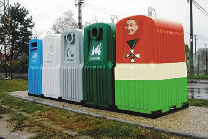 Szelektív
A kormány arra kér mindenkit, hogy a posta túlterheltsége miatt kitüntetéseiket csak az arra kijelölt szelektív hulladékgyűjtőkbe dobják.
(FSP) &mdash;  