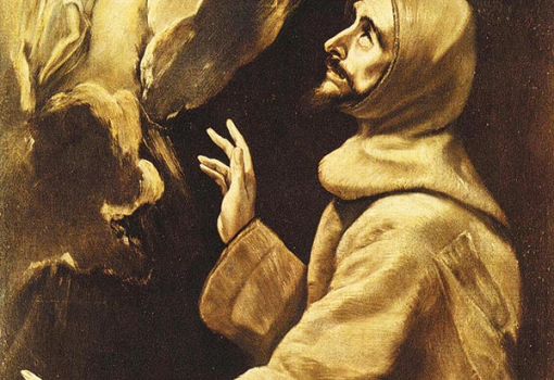 <h1>El Greco: Assissi Szent Ferenc stigmatizacioja, 1570-72.</h1>-