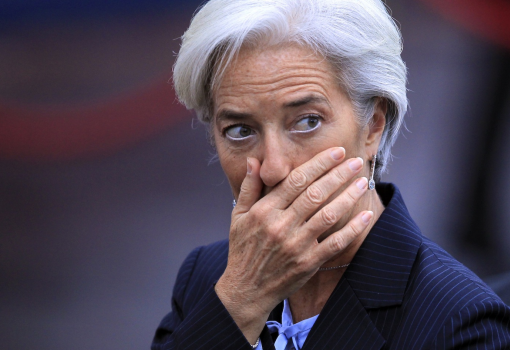 <h1>Christine Lagerde, az IMF vezérigazgatója</h1>-
